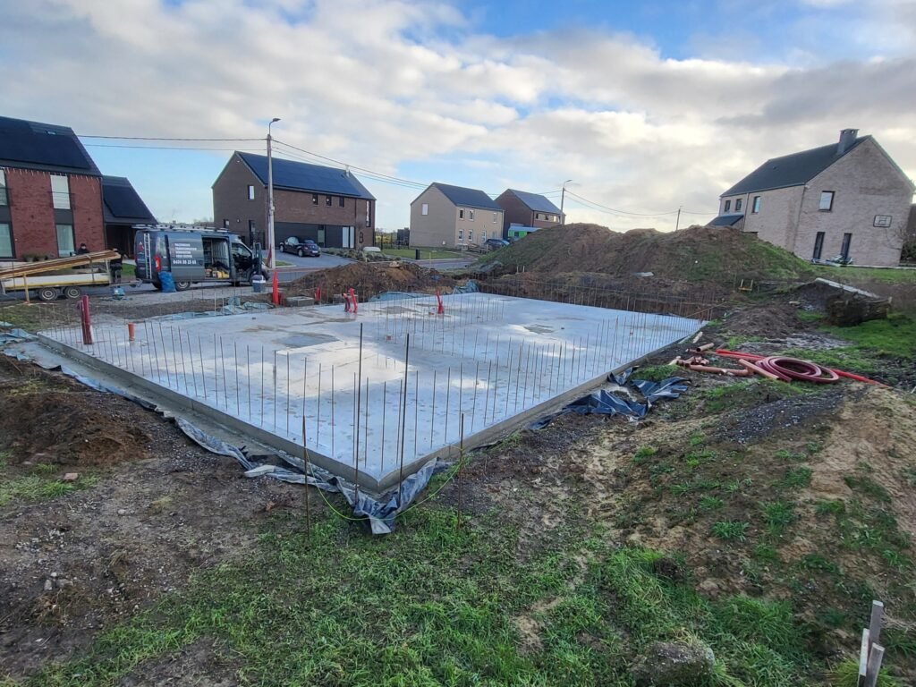 Construction d’une maison à Namur avec gros œuvre complet