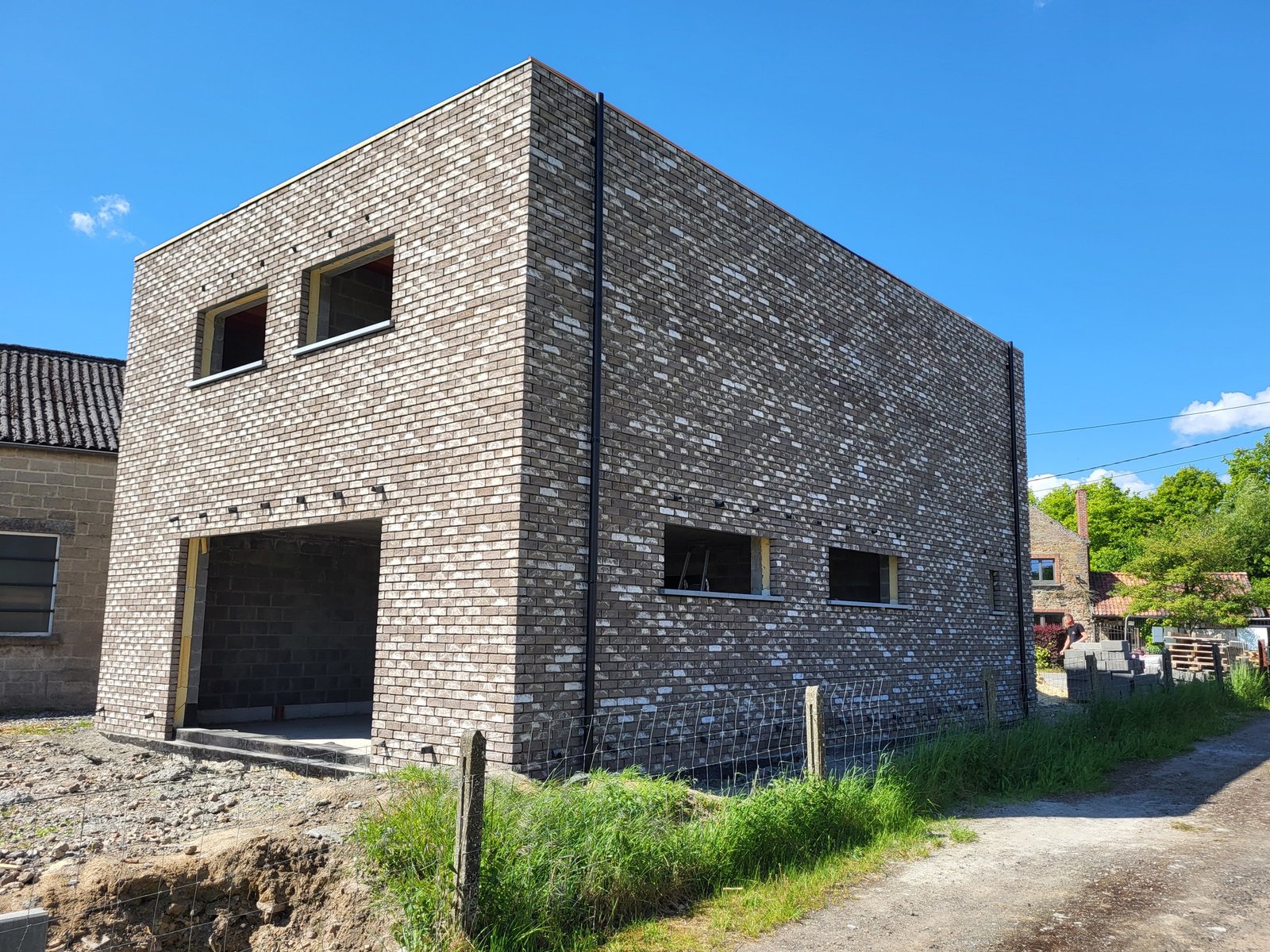 Construction d’une maison à Namur avec gros œuvre complet