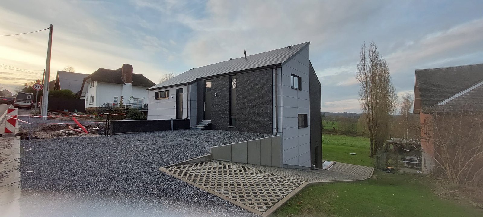 Construction d’une maison à Namur avec gros œuvre complet