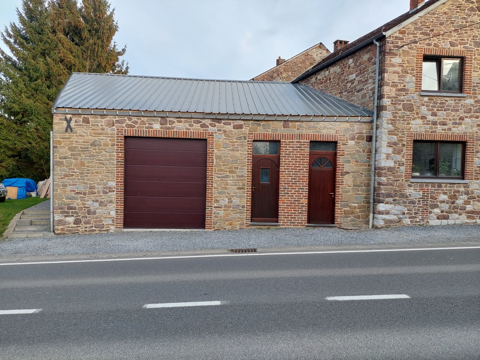 Maçonnerie de pierres tout venant en wallonie