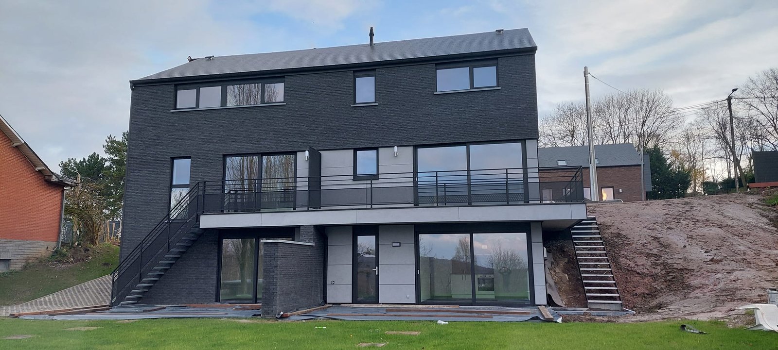 Construction d’une maison à Namur avec gros œuvre complet